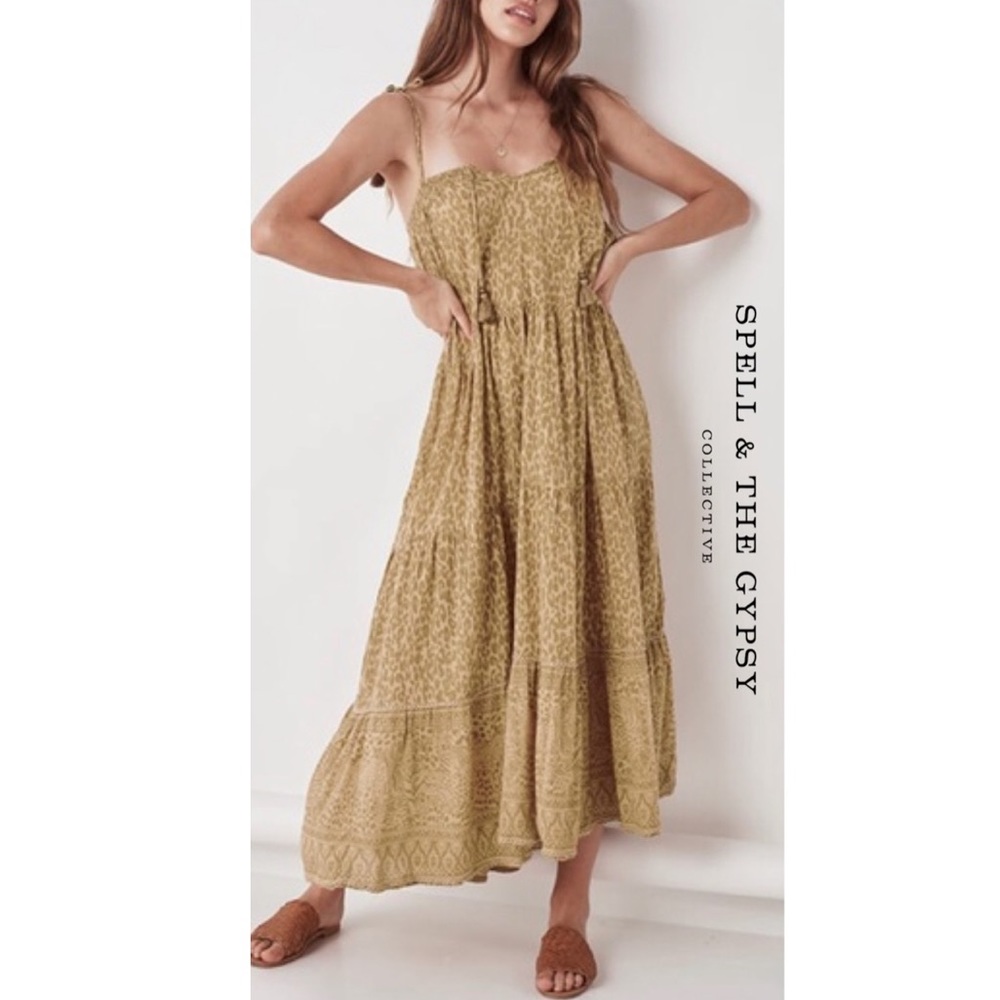 Spell Wild Thing Strappy Midi Dress - Picture 3 of 16